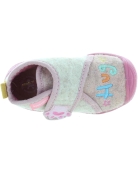 Toddler boiled wool slippers with orthopedic support
