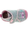 Stable walking pink slippers for baby