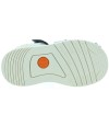 Gray leather sandals for boys with wide feet 