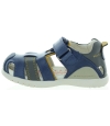 Soft blue great arch support boys sandals from Spain