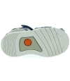 Soft blue great arch support boys sandals from Spain