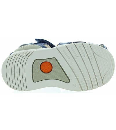 Sandals for boys in blue leather best for summer