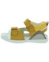 Yellow leather orthopedic sandals from Spain 