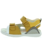 Yellow leather orthopedic sandals from Spain 
