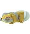 Yellow leather orthopedic sandals from Spain 