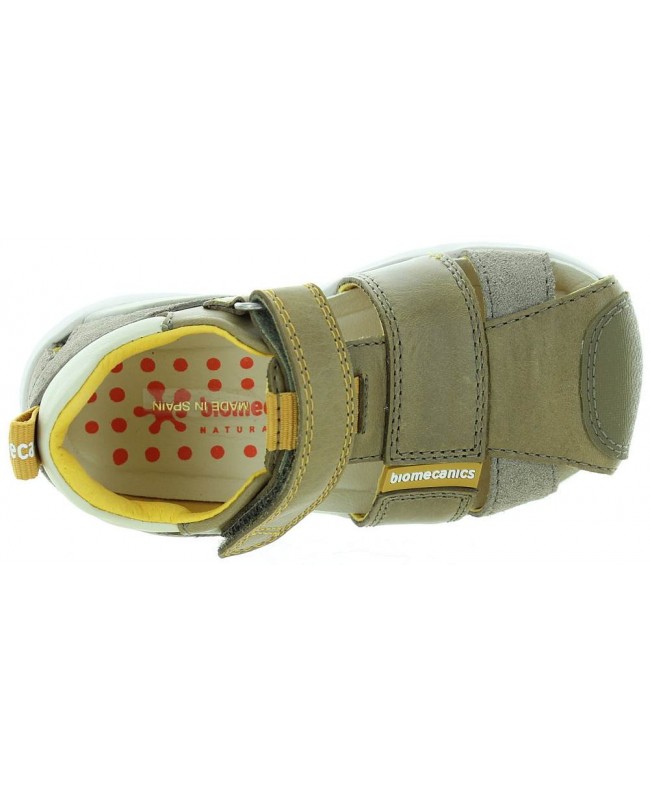 Orthopedic sandals for boys closed back 