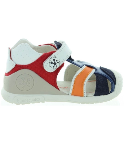 Flat feet toddler best sandals in multicolored leather 