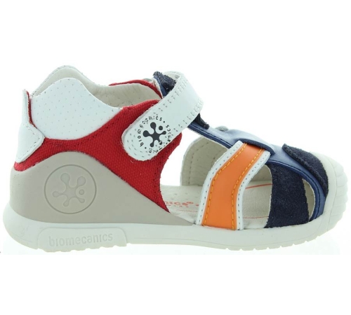Flat feet toddler best sandals in multicolored leather 