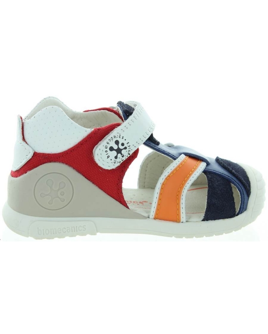 Flat feet toddler best sandals in multicolored leather 
