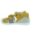 Orthopedic baby boy yellow sandal from Europe