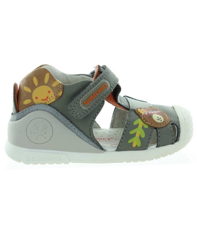 Green high arch toddler sandals from Spain