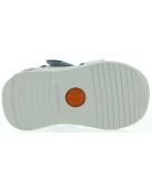 European baby leather white sandals 