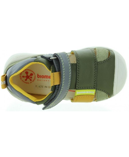 Closed toe baby sandals with arches 