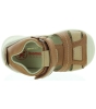 Brown ankle supportive boys sandals 