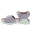 Purple quality sandals for girls from Spain