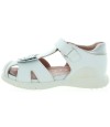 Closed toe girls sandals with ankle support 