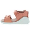 Orange casual good arch girls sandals for child