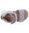 Purple European sandals for girls with dog