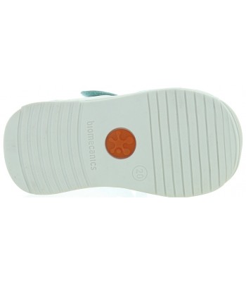 Mint leather sandals for girls 