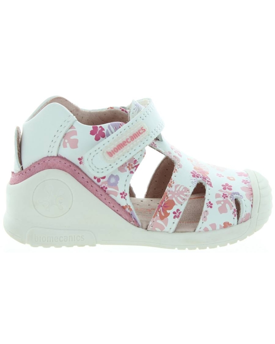 Toe in best corrective white sandals for kids