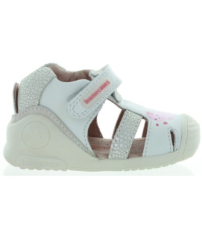 Baby best walking white sandals with turtles