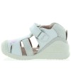 Baby best walking white sandals with turtles