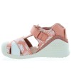 Toddler summer leather shoes with high arches