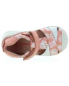 Toddler summer leather shoes with high arches