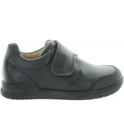 School shoes from Europe made with black leather 