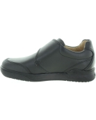 Boys black leather school shoes from Europe 