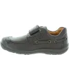 Brown leather school shoes for boys