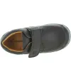 Brown leather school shoes for boys