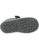 Brown leather school shoes for boys