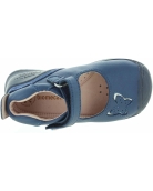 Girls soft navy ortho shoes for baby