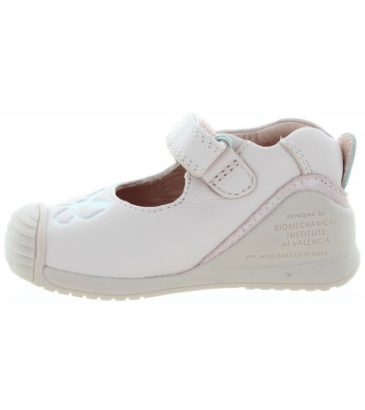 Biomecanics sneakers pink leather with arches 
