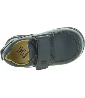 Shoes with best support in navy leather 
