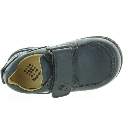 Shoes with best support in navy leather 
