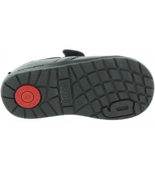 Shoes with best support in navy leather 