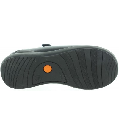 School shoes for girls with best support in blue leather 