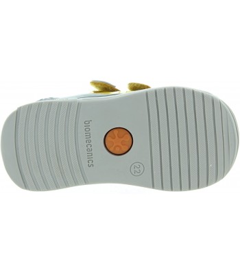 Sneakers with support in yellow leather 