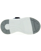 Navy sneakers for a boy with good ankle support 