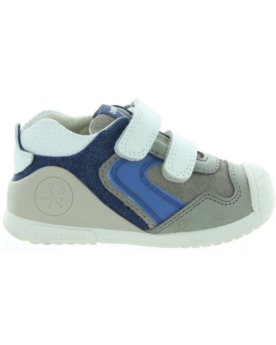Baby high top walking leather sneakers for boys