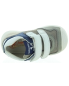 Baby high top walking leather sneakers for boys