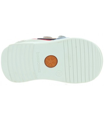 Natural leather sneakers for a child