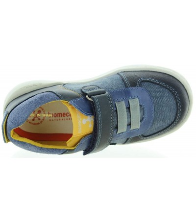 Blue sporty boys sneakers from Spain
