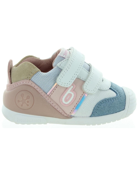 European ankle high sneakers for a baby girl