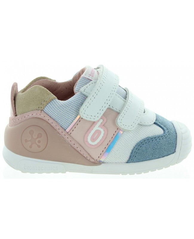Ankle high sneakers for a baby girl European 