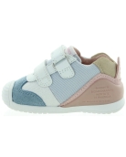 European ankle high sneakers for a baby girl