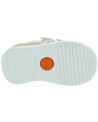 European ankle high sneakers for a baby girl