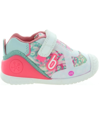 Kids walking multi color leather high tops